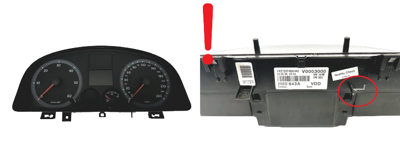 Spidomeeter VW Caddy 2K0920843A 110080341002 53387 main product photo