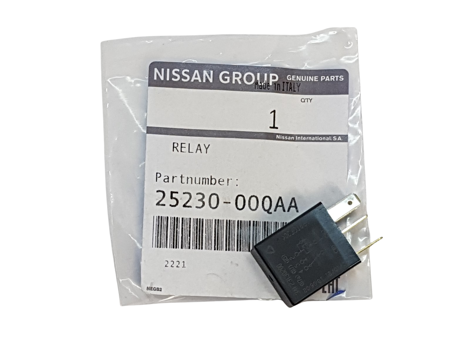 Relee Renault Nissan 2523000QAA Originaal main product photo