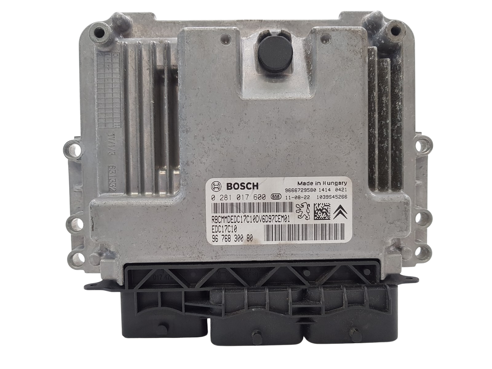 Juhtplokk Citroen DS3 9676830080 0281017600 1.6 HDI main product photo
