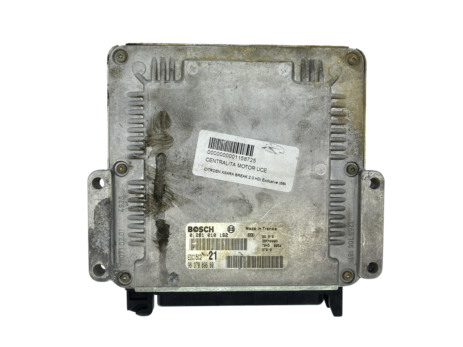 Juhtplokk 0281010162 9637089680 28FM0000 PSA Bosch 63908 main product photo