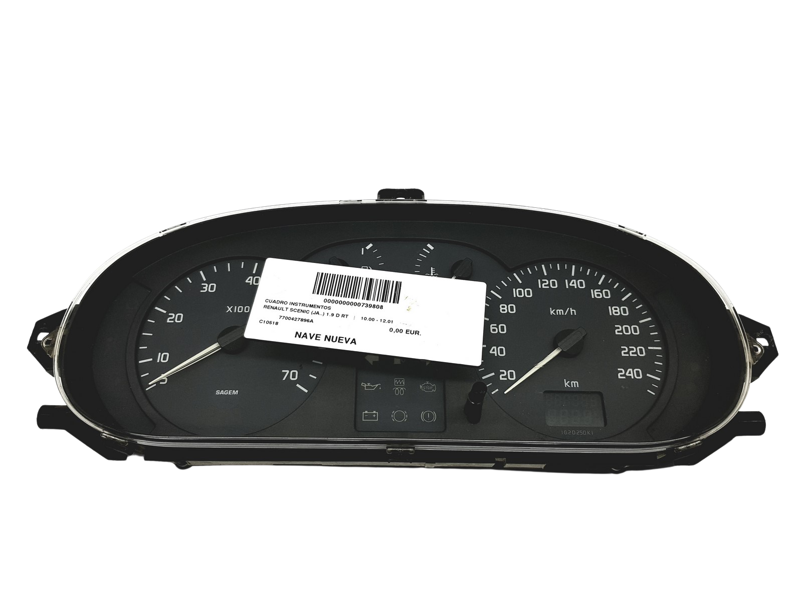 Tahhomeeter Renault Scenic 1 Megane 1 7700427896 A 50479 main product photo