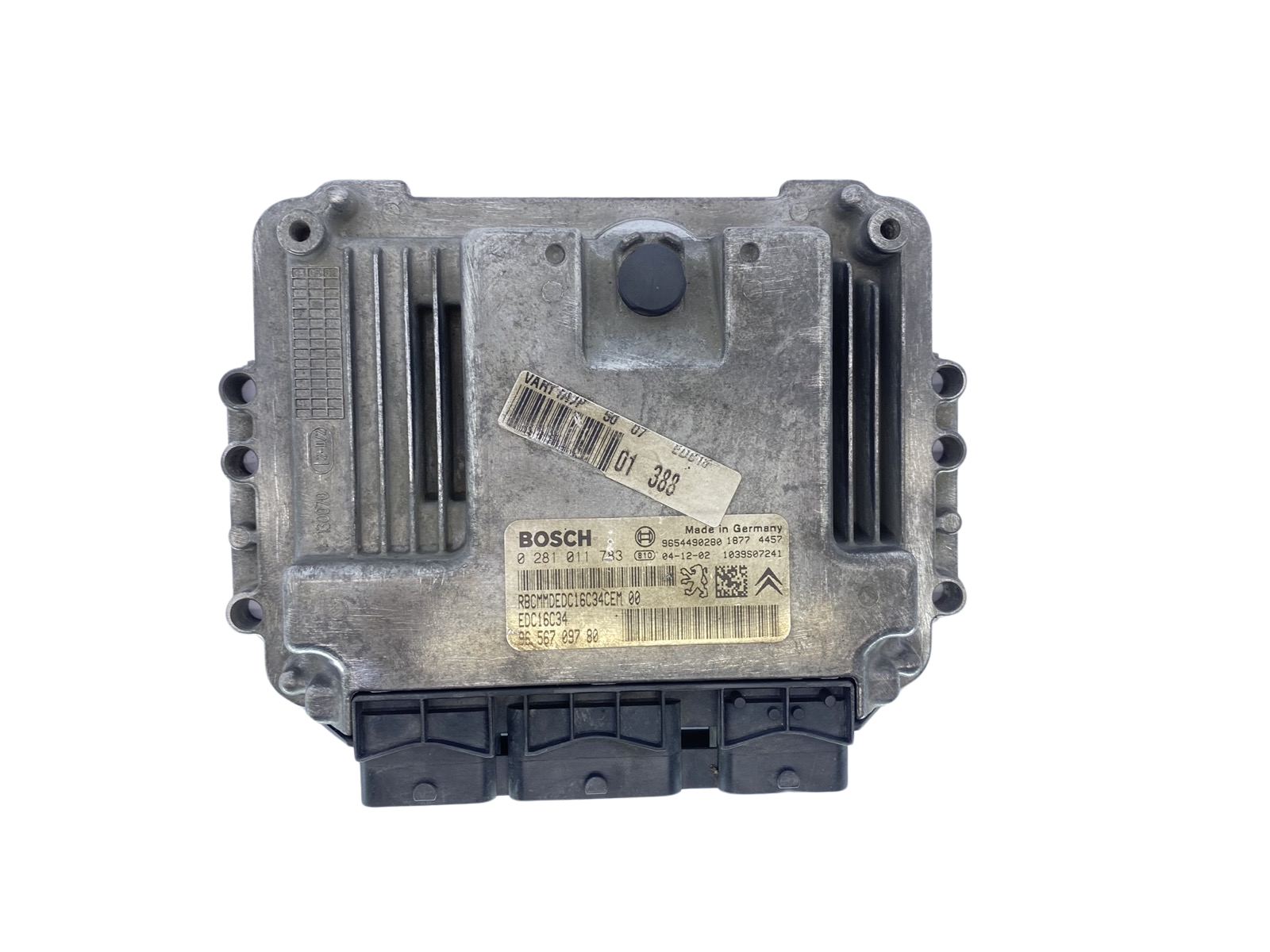 Juhtplokk 0281011783 9656709780 9654490280 PSA Bosch 63462 main product photo