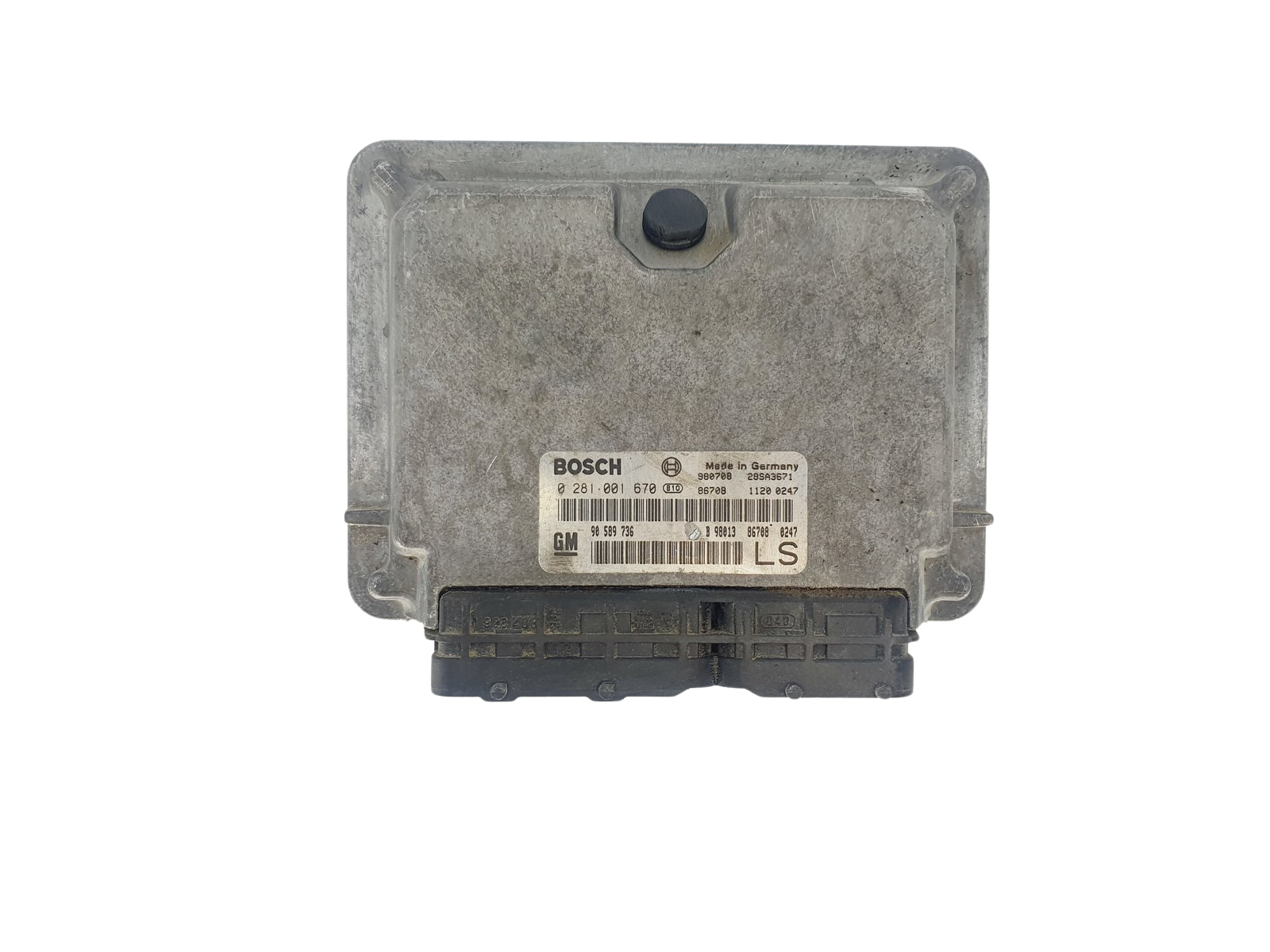 Juhtplokk 90589736LS 0281001670 Opel Bosch 45392 main product photo