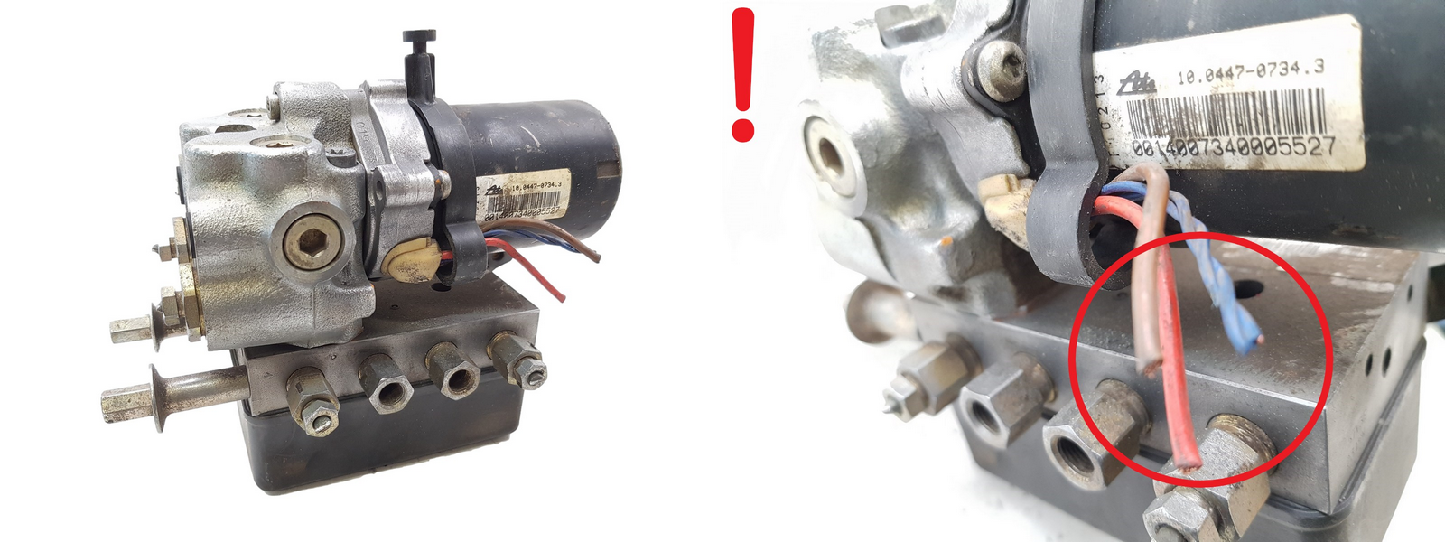 Abs Pump Volvo 10.0447-0734.3 10.0501-8750.3 Ate main product photo