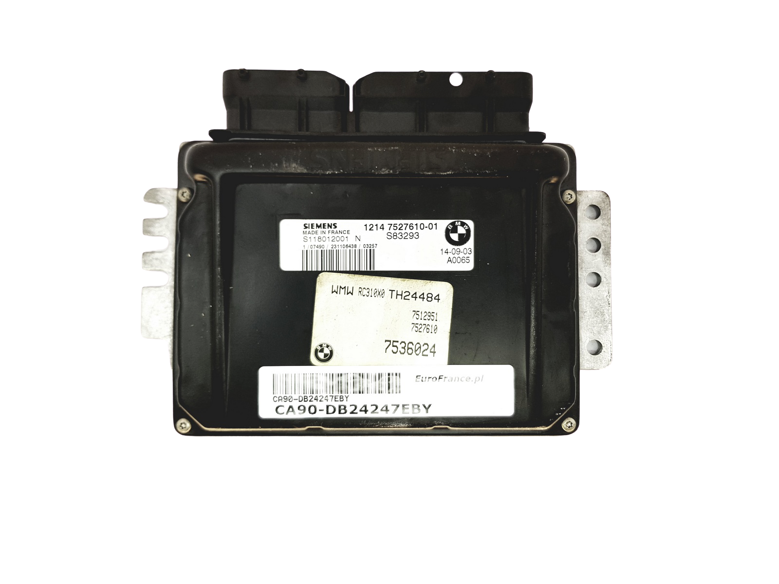 Juhtplokk Mini 1214 7527610-01 S118012001N Siemens 24247 main product photo