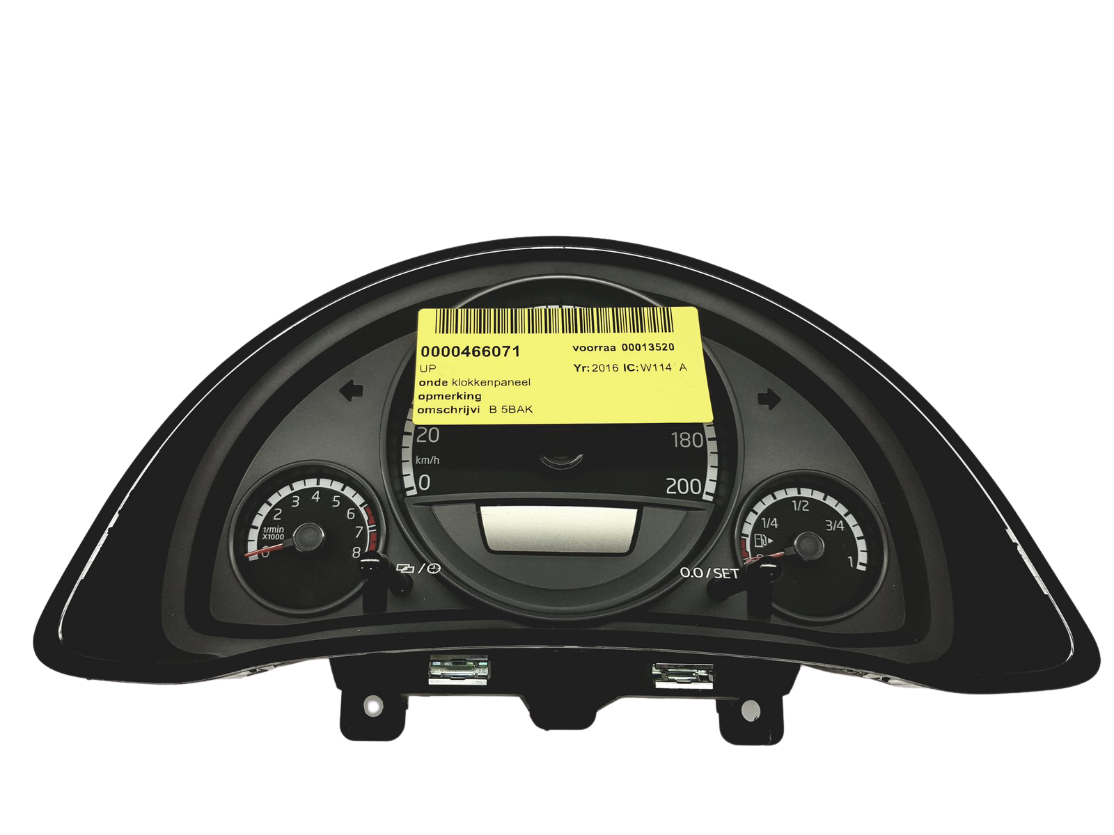 Tahhomeeter VW Up 1S0920861B 31362 main product photo