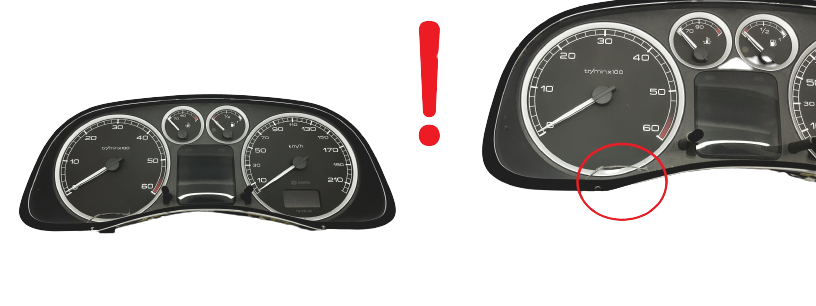 Spidomeeter Peugeot 307 9646742480 0R00 Sagem 48063 main product photo