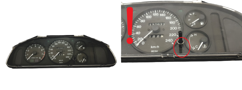 Tahhomeeter Mazda 323 BC6B55430 69319-220 Yazaki 50149 main product photo