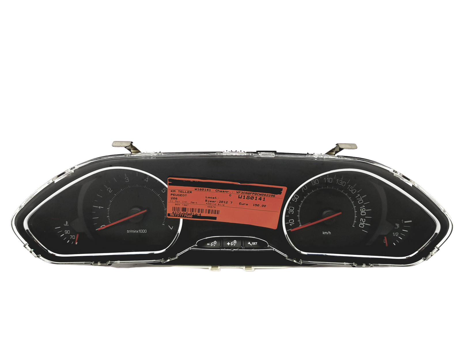Tahhomeeter Peugeot 208 9673777580 G 32427 main product photo
