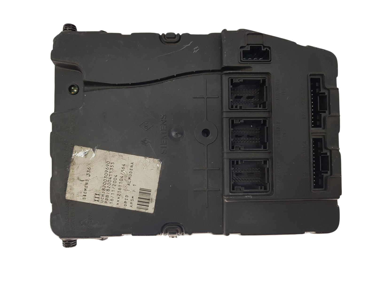 Juhtplokk UCH X84 N2 8200309690 S118400220D Renault Siemens 2279 main product photo