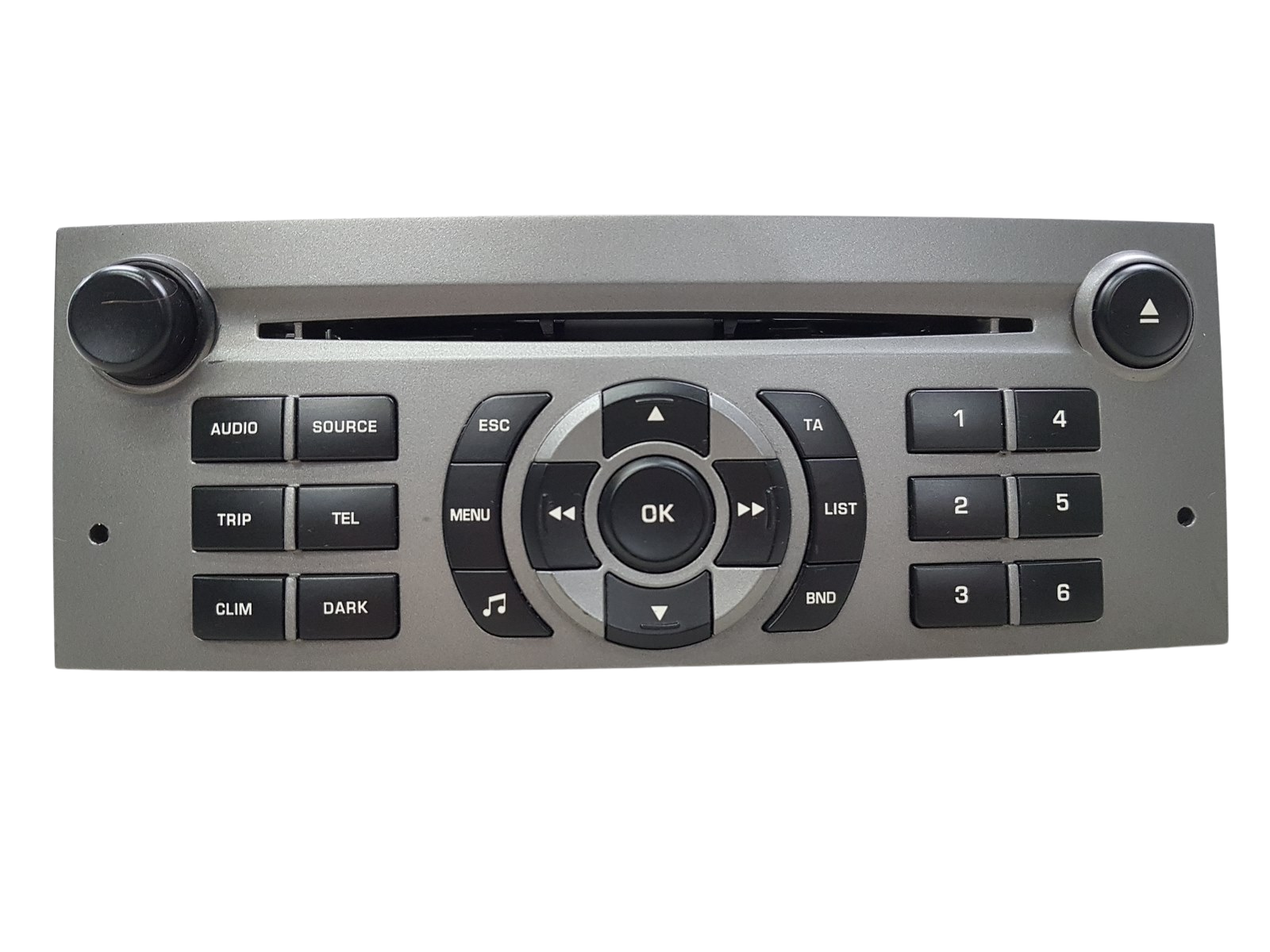 Raadio CD-mängija Citroen C5 9660647877 96606478YW Blaupunkt main product photo
