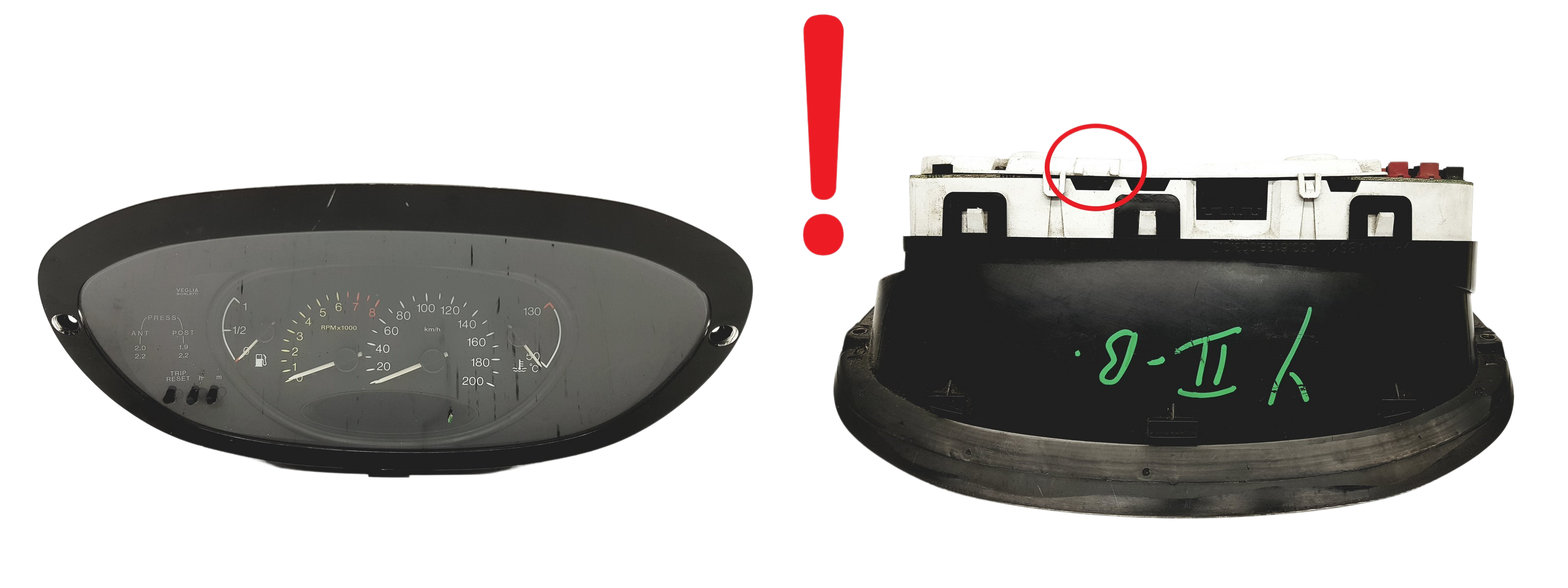 Spidomeeter Lancia Ypsilon 06061350030C 59280 main product photo