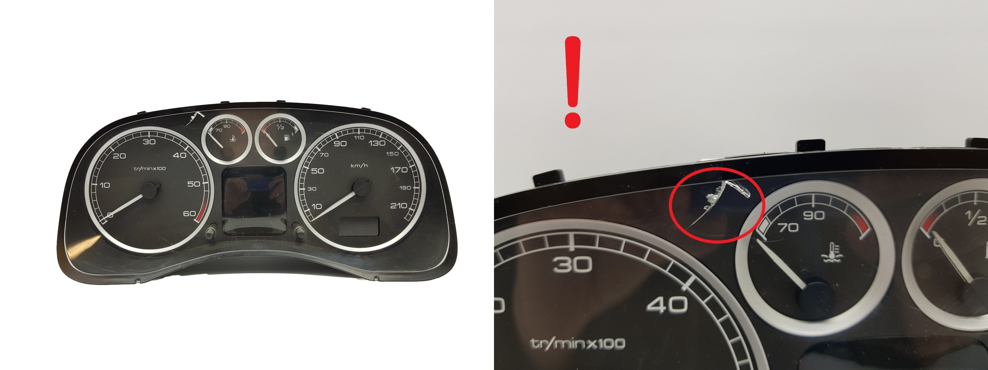 Tahhomeeter Peugeot 307 9647538480 A01 3099 main product photo