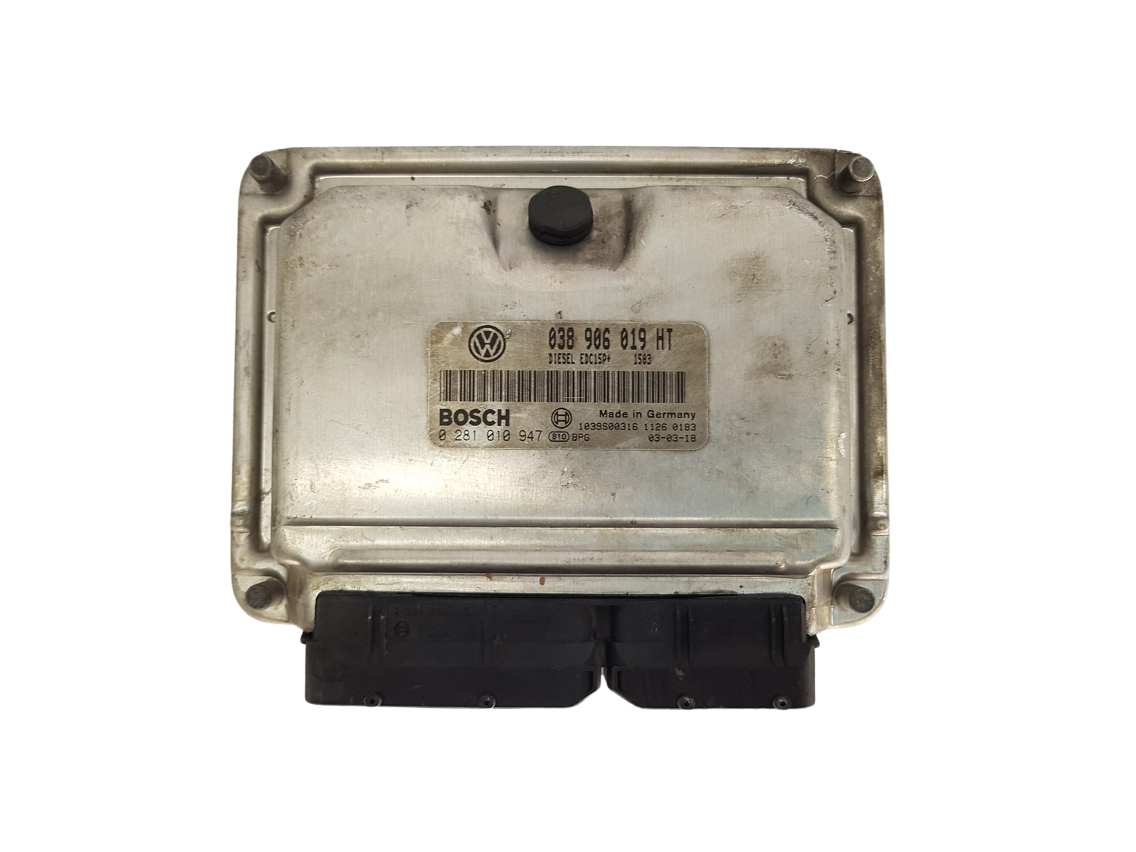 Juhtplokk 038906019HT 0281010947 VW Skoda Seat Bosch 3641 main product photo