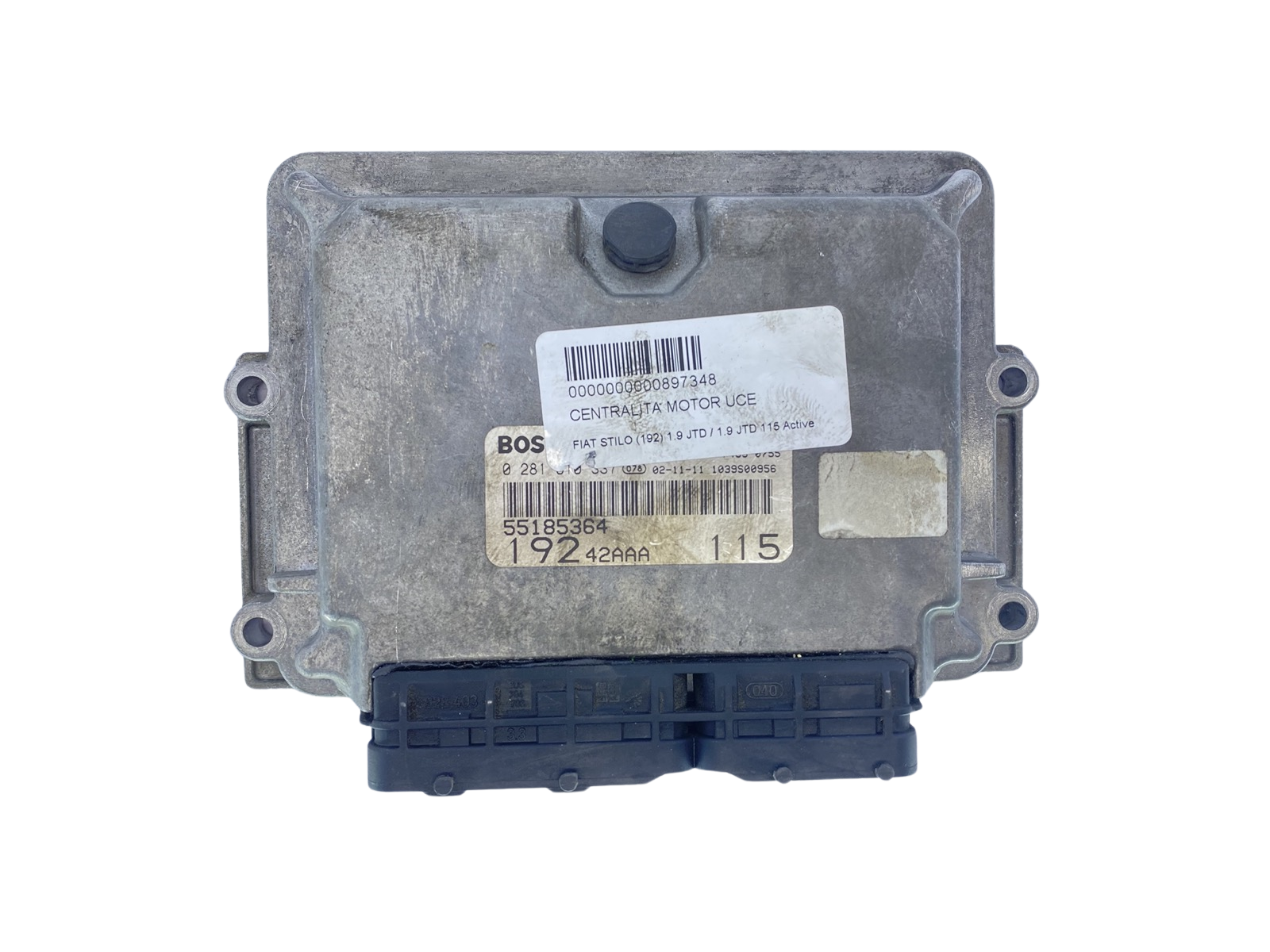 Juhtplokk 55185364 0281010337 42AAA Fiat Bosch 63797 main product photo