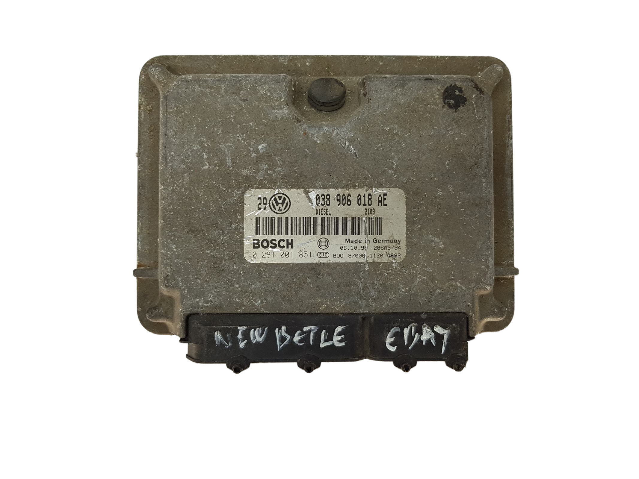 Juhtplokk 038906018AE 0281001851 VW Bosch 16161 main product photo