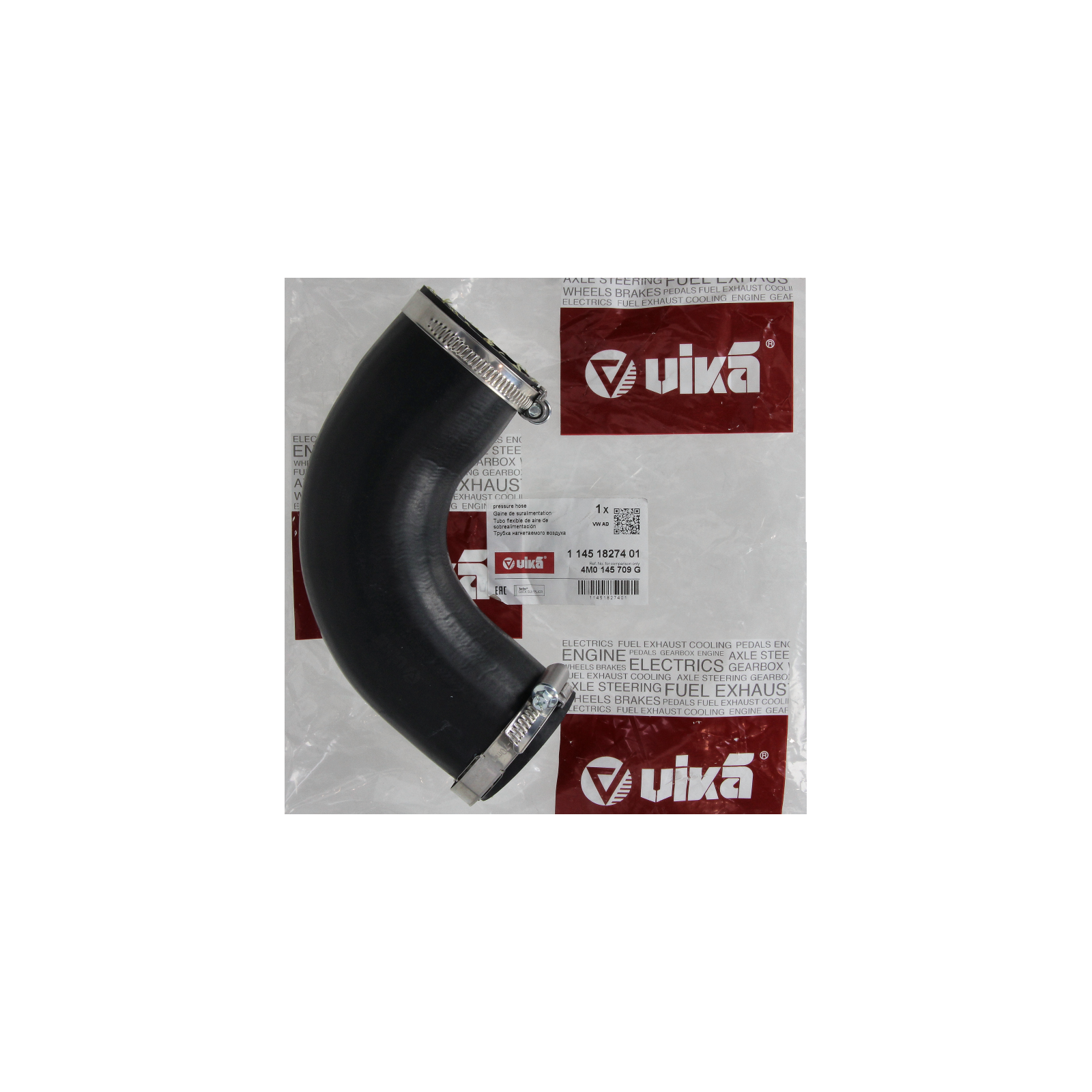 Õhuvoolik Tehke VW Audi 4M0145709G 11451827401 Vika main product photo