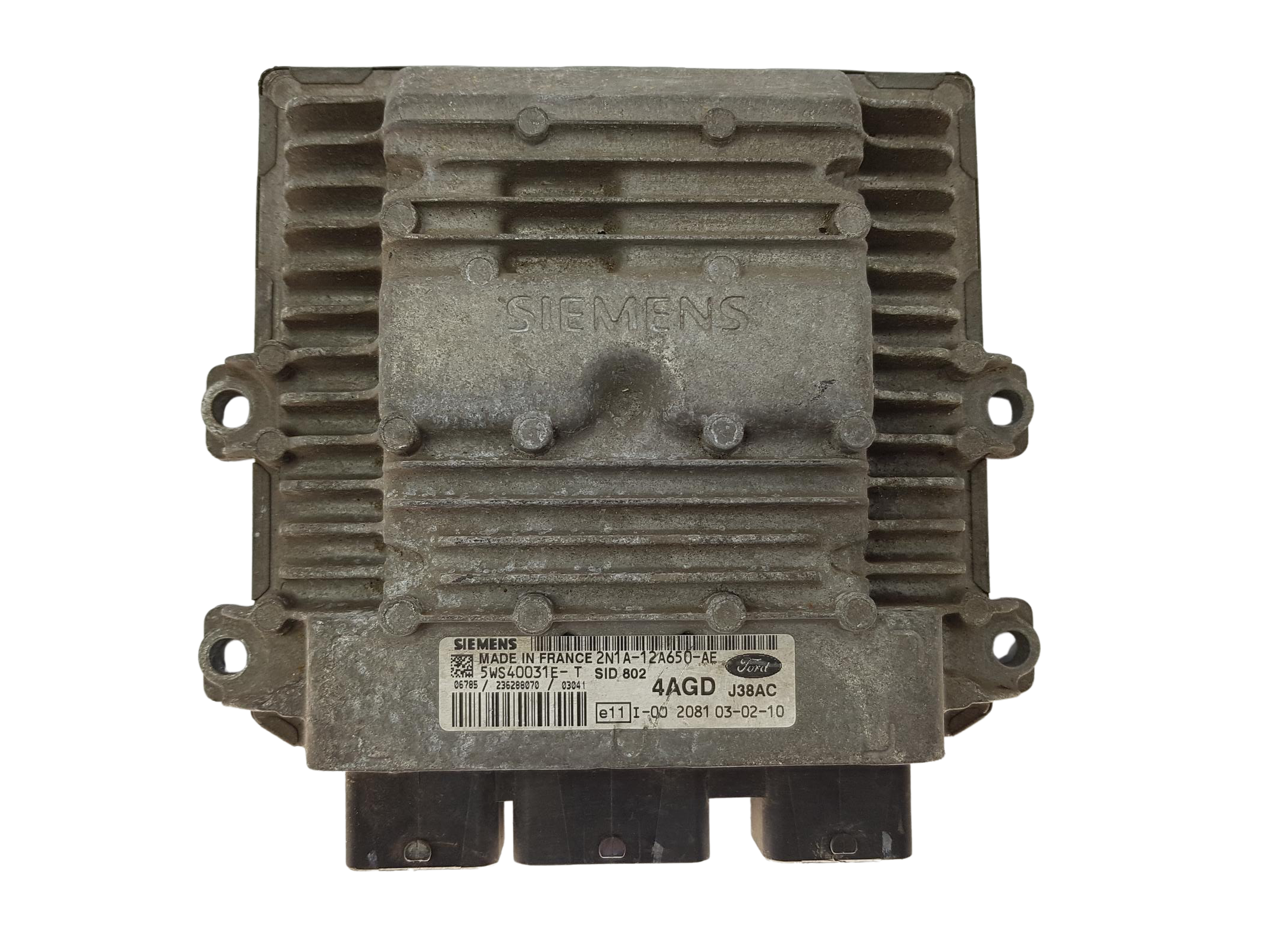 Juhtplokk 2N1A-12A650-AE 5WS40031E-T 4AGD J38AC Ford Siemens 13617 main product photo