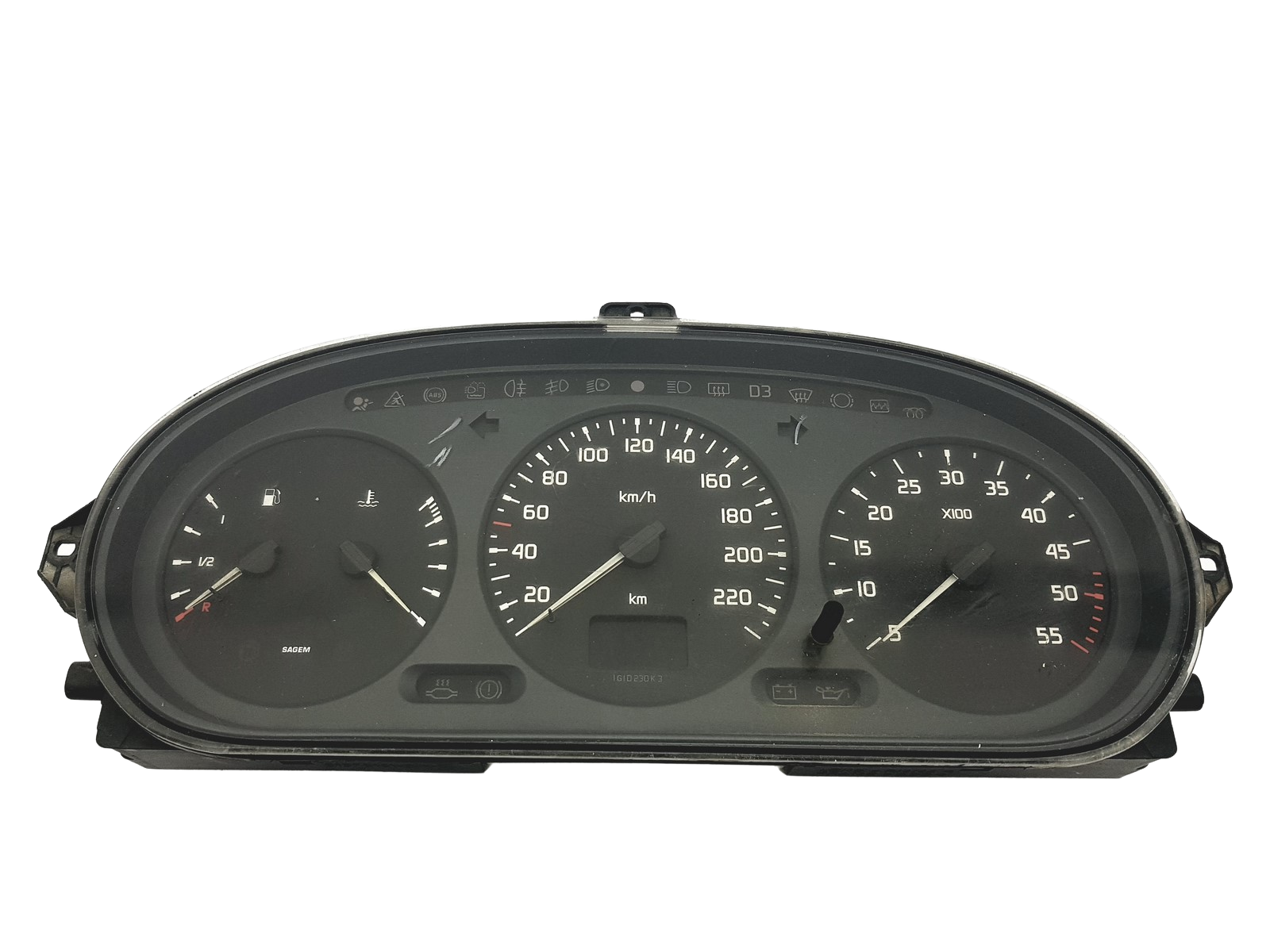 Tahhomeeter Megane Scenic 21578161-2 21612792-4 54678 main product photo