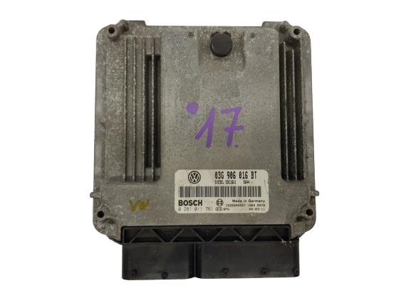 ECU Mootori Juhtplokk VW 03G906016BT 0281011761 Bosch main product photo