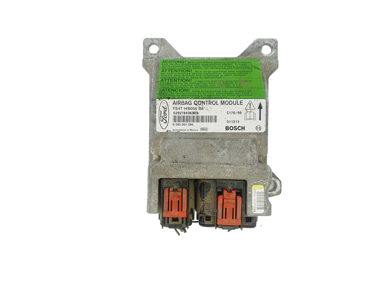 Juhtploki moodul 0285001396 YS4T14B056BA Toyota Bosch main product photo