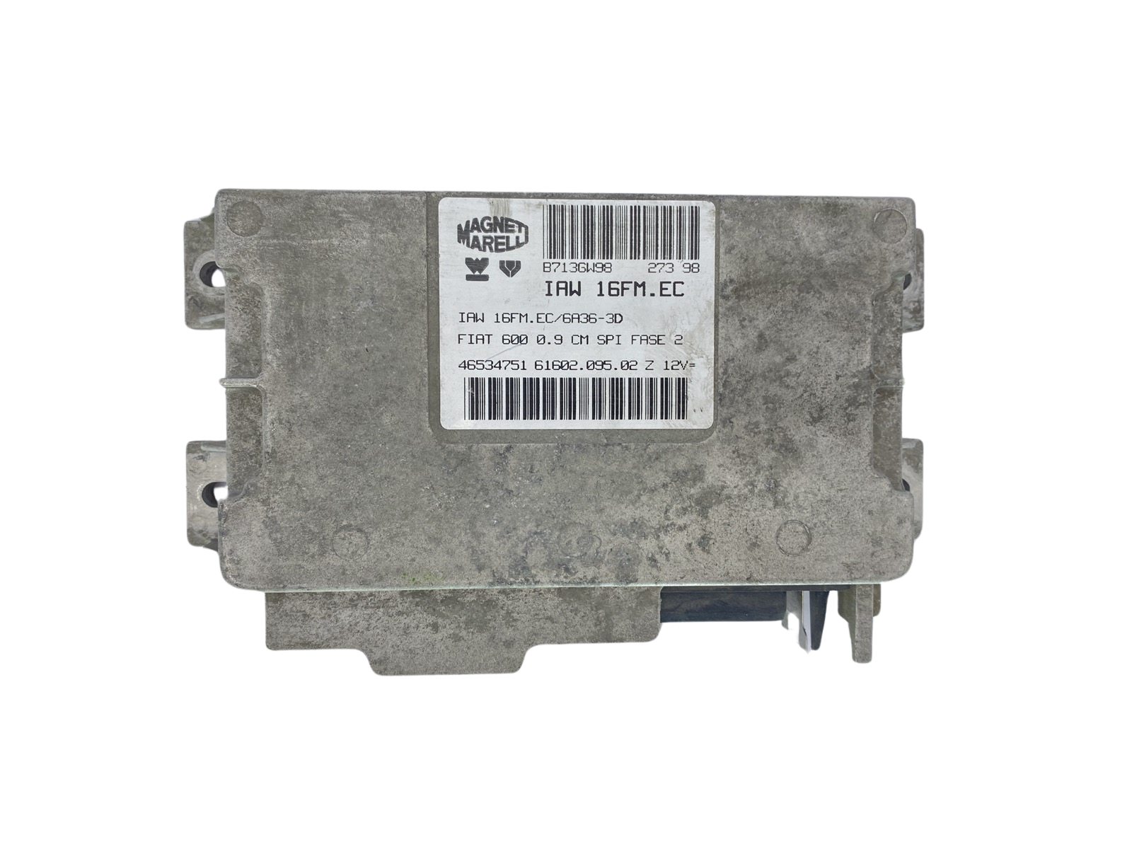 Juhtplokk Fiat 46534751 IAW16FM.EC 61602.095.02 Magneti Marell 63525 main product photo