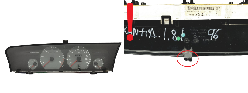 Spidomeeter Citroen Xantia 9613656080 L 09 51227 main product photo