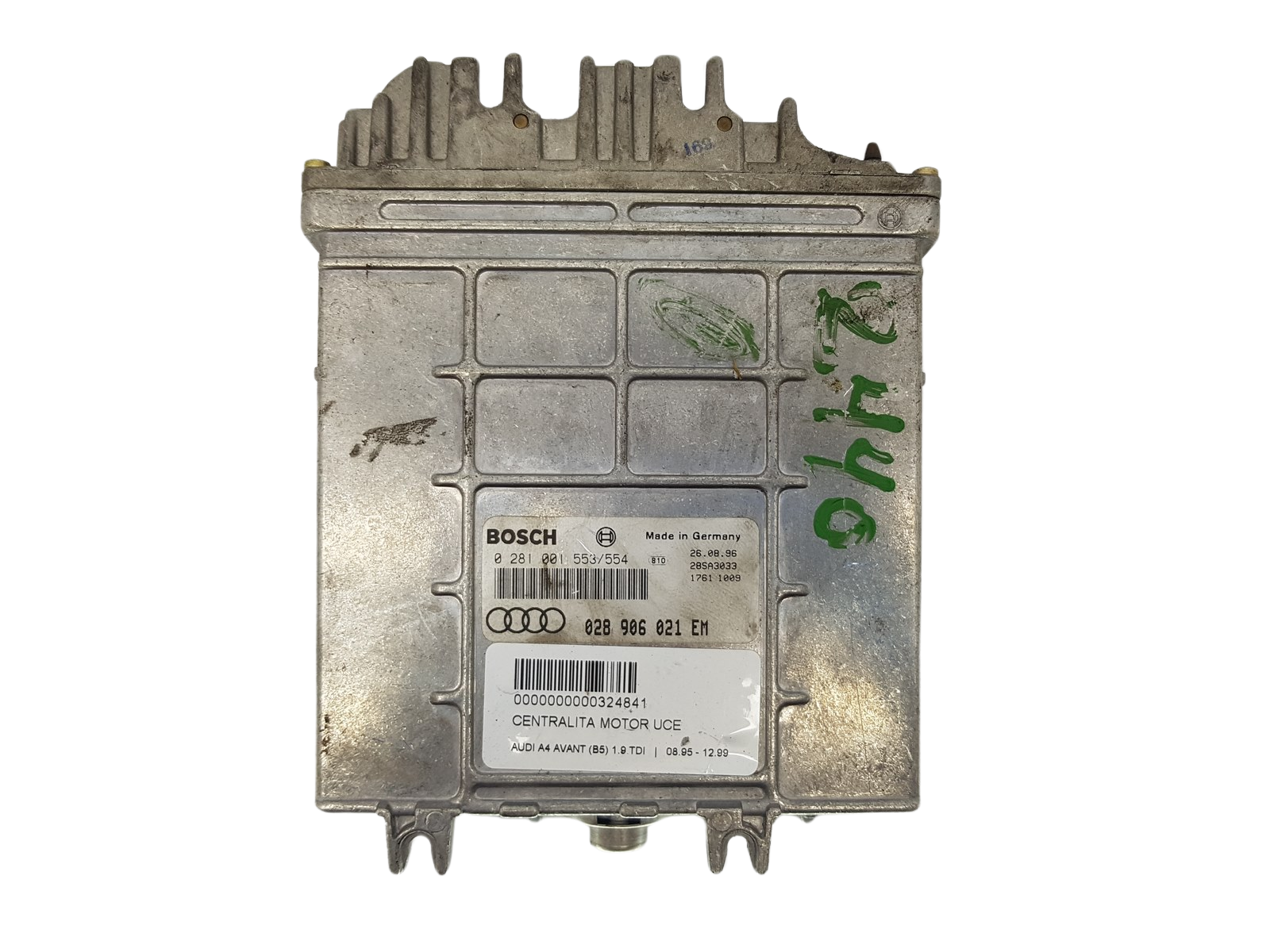 Juhtplokk 028906021EM 0281001553/554 Audi Bosch main product photo