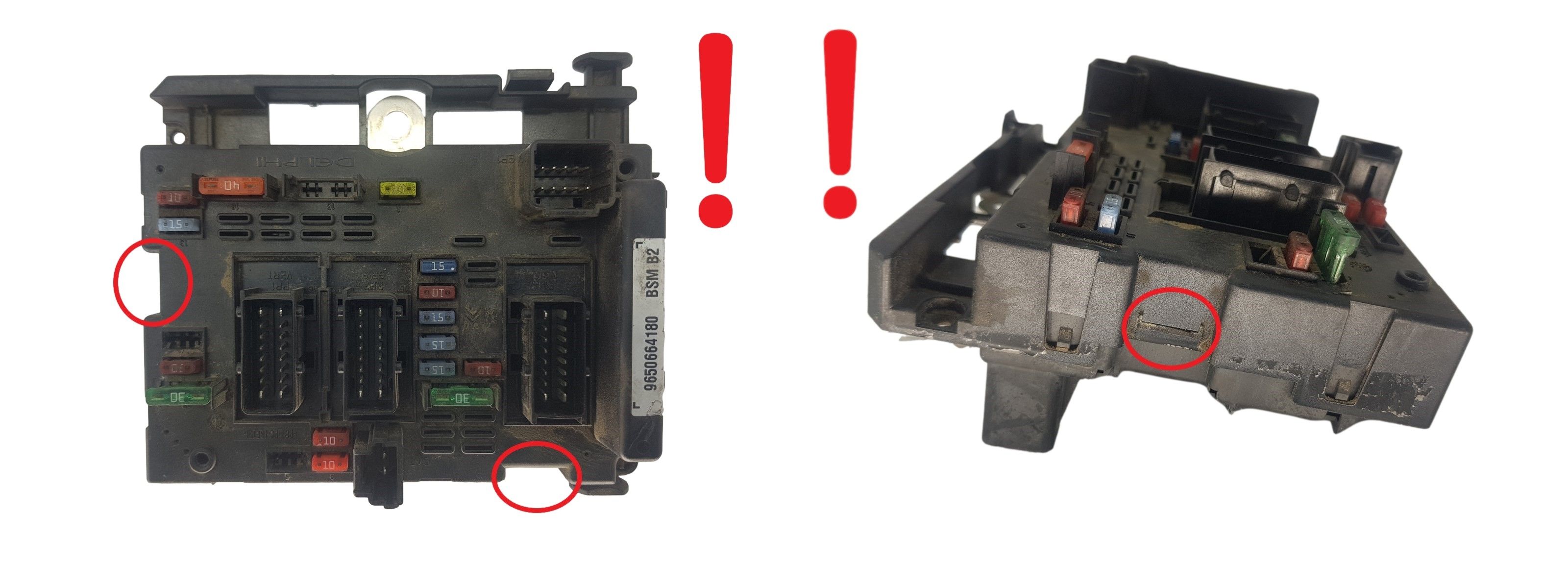 Juhtplokk BSM B2 9650664180 PSA Delphi 1814 main product photo