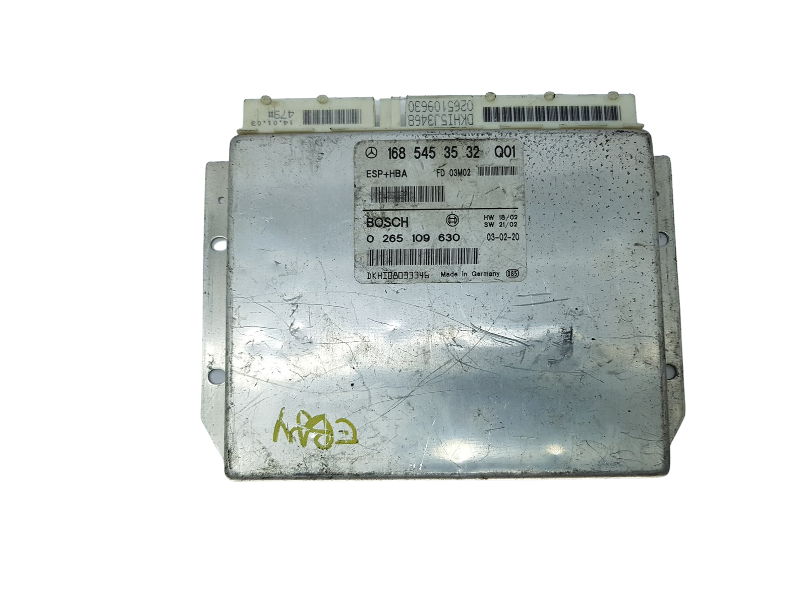 Juhtplokk 1685453532Q01 0265109630 Mercedes 16518 main product photo