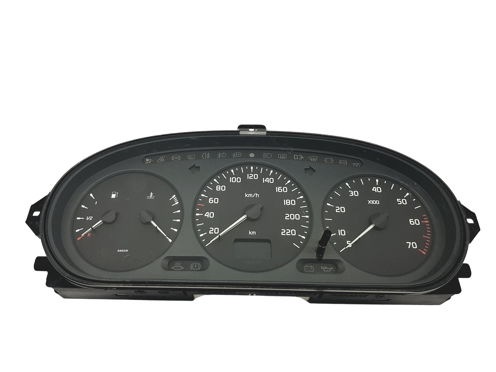 Tahhomeeter Megane Scenic 21578161-2 21612792-4 54360 main product photo