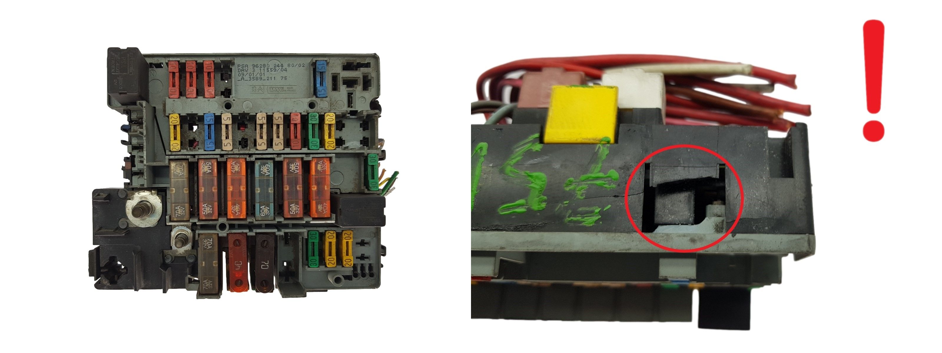 Juhtplokk 9628024480 11559/04 PSA DAV 2226 main product photo