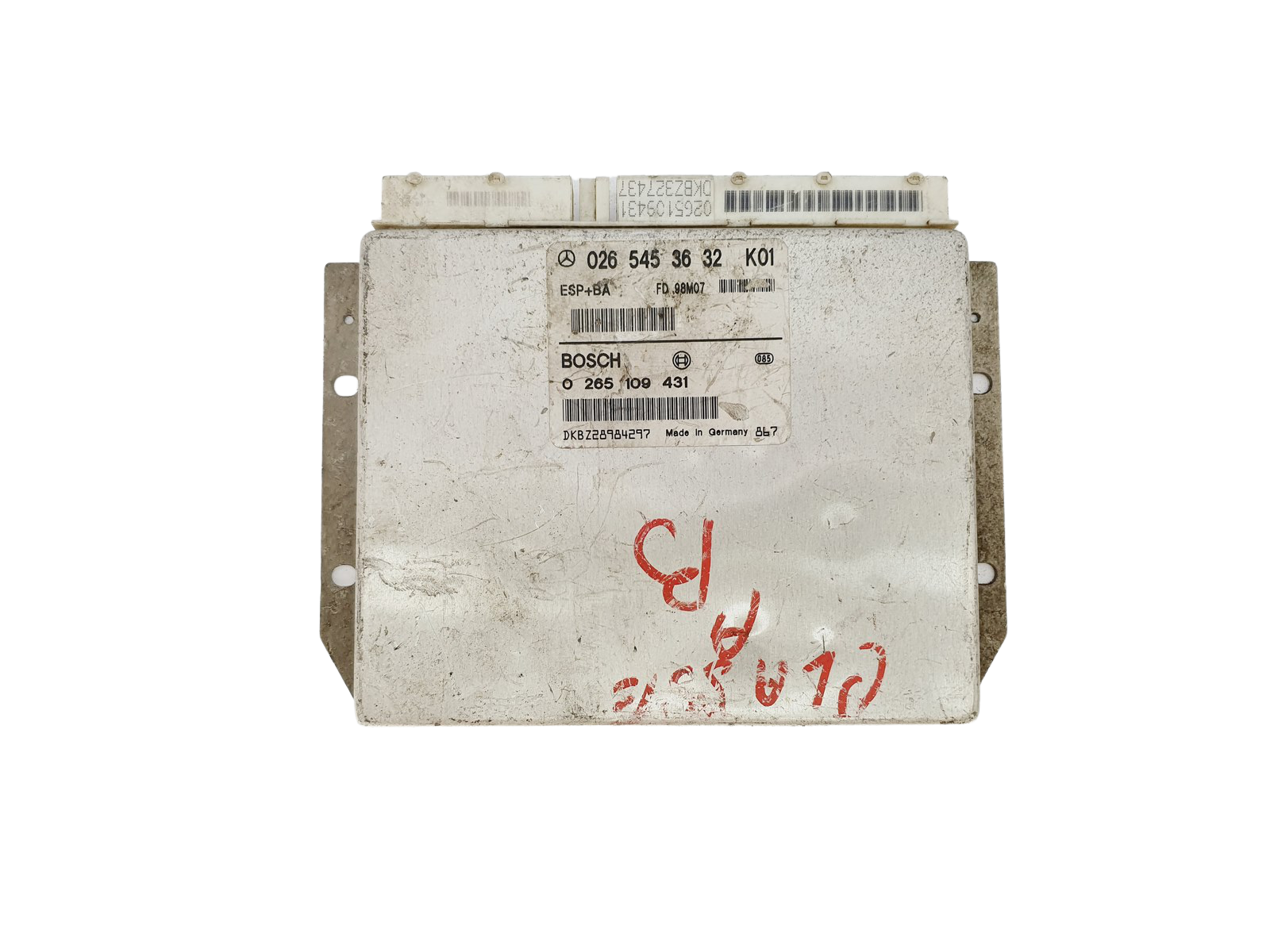 Juhtplokk ESP 0265453632 0265109431 Mercedes Bosch 38659 main product photo