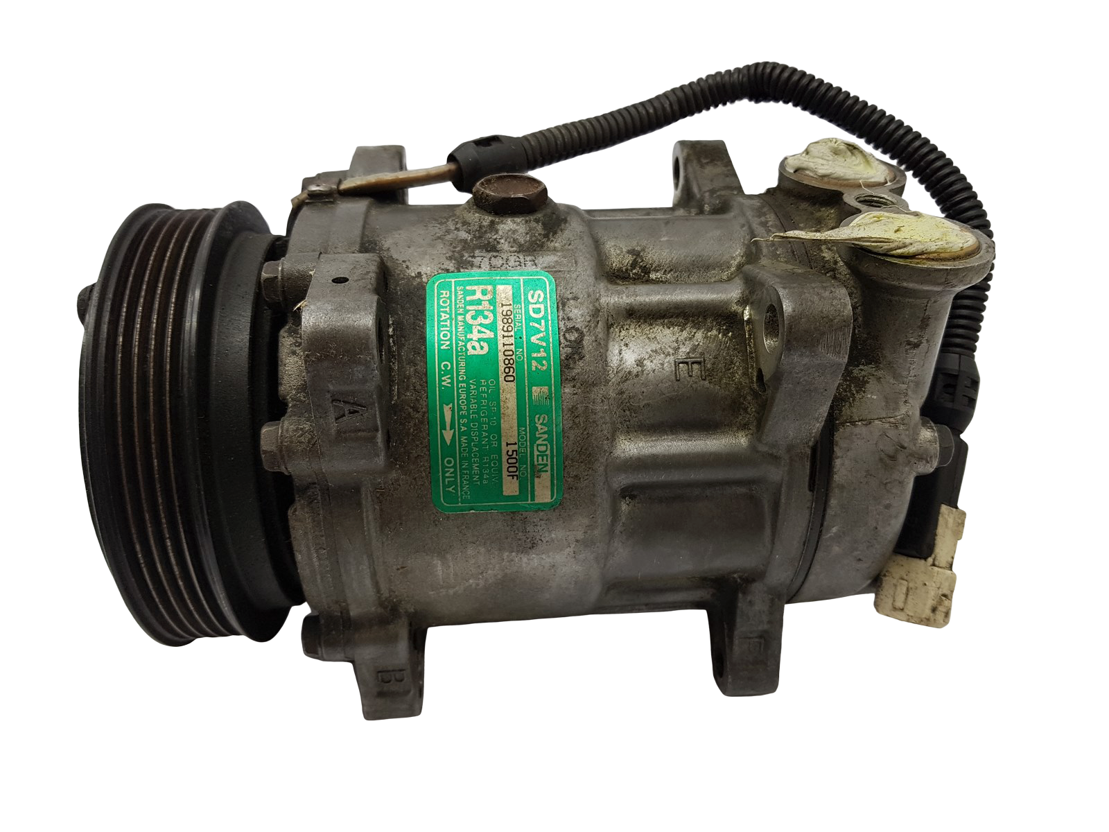 Kliimaseadme Kompressor Citroen Peugeot SD7V12 1500F 6453N1 Sanden 7078 main product photo