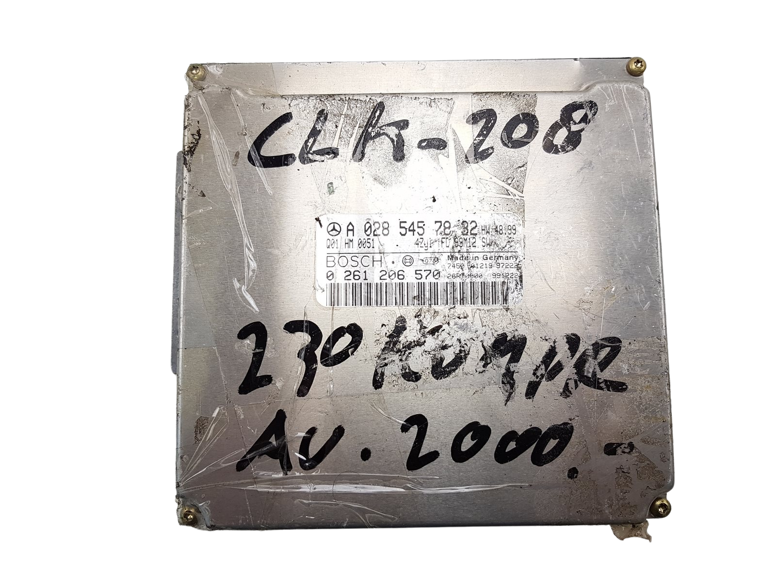 Juhtplokk Mercedes-Benz CLK A0285457832 0261206570 2.3 main product photo