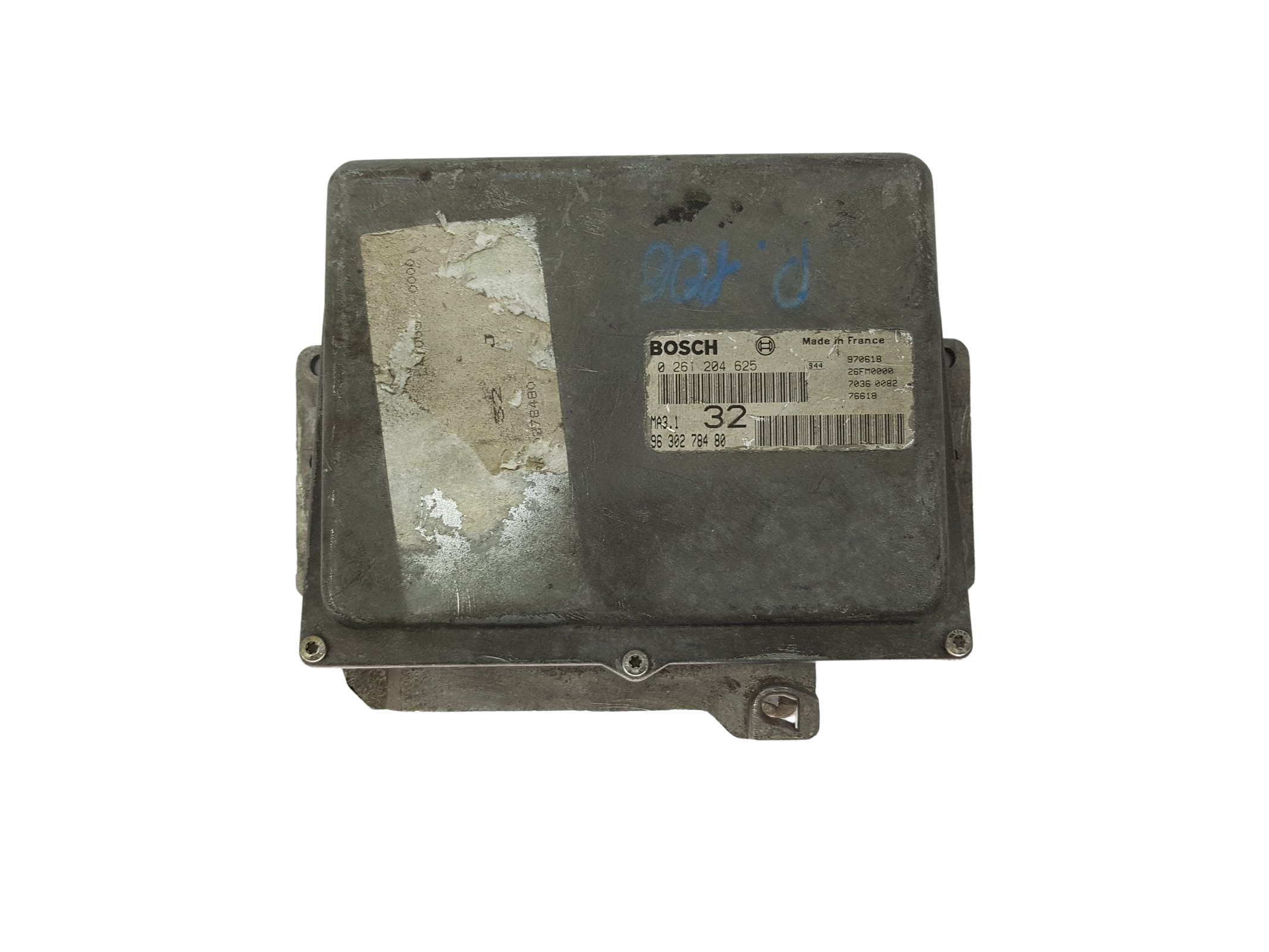 Juhtplokk 0261204625 9630278480 MA3.1 PSA Bosch 18074 main product photo