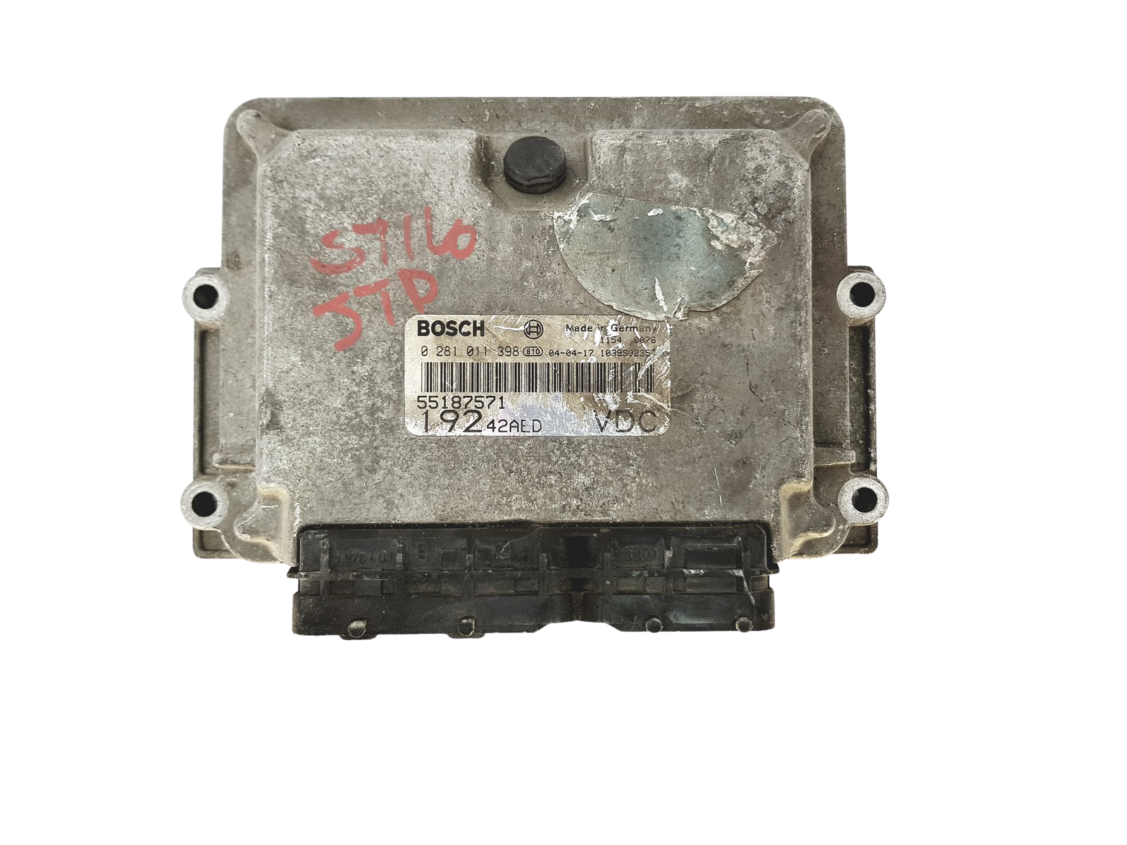 Juhtplokk 55187571 0281011398 Fiat Bosch 26719 main product photo