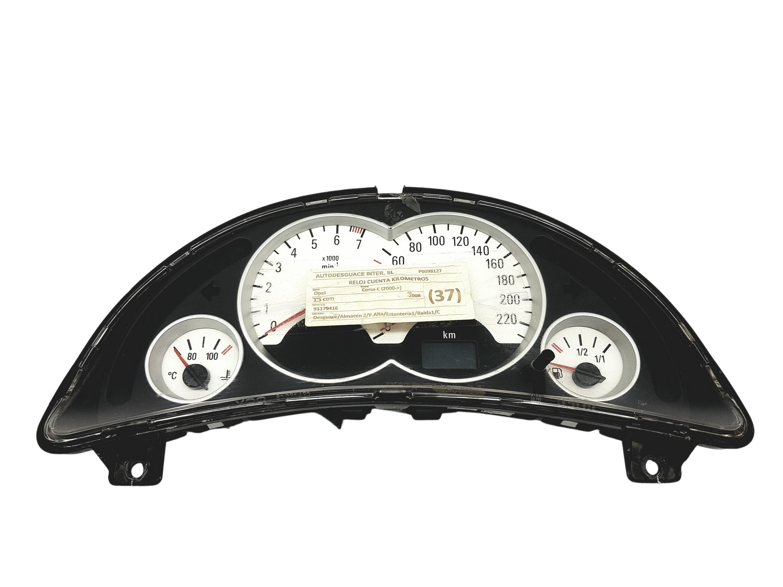 Tahhomeeter Opel Corsa C 13173357WL 110080005028 57768 main product photo
