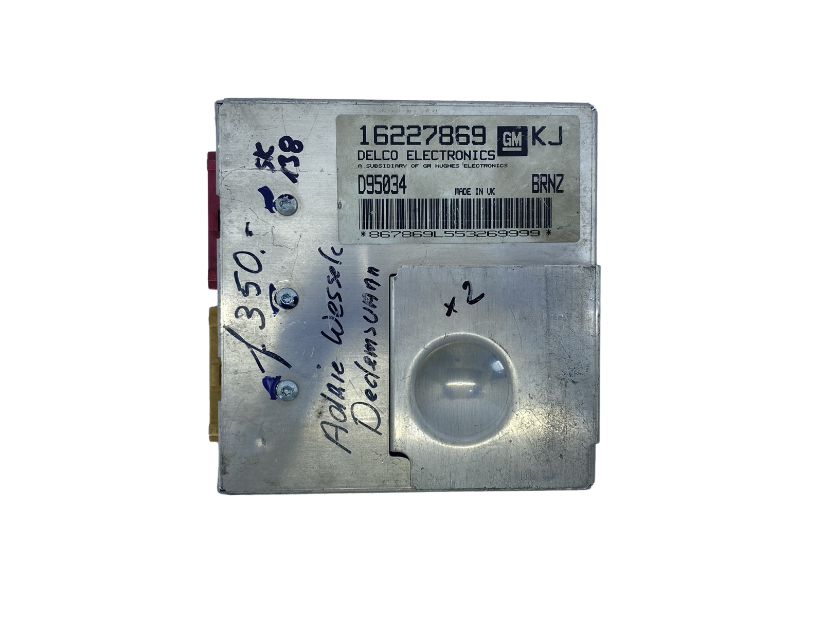 Juhtplokk 16227869 KJ D95034 BRNZ Opel Delco GM 54418 main product photo