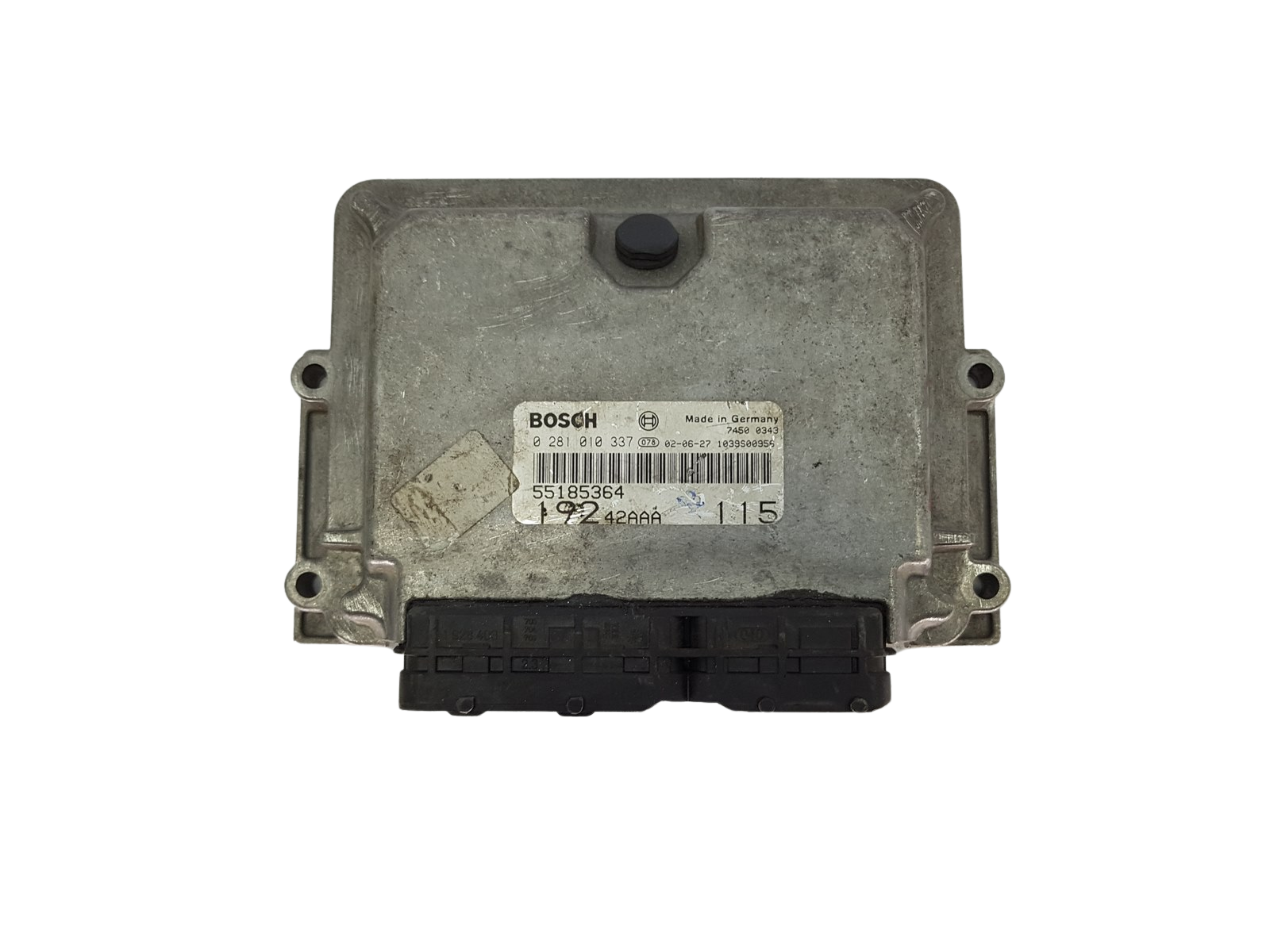 Juhtplokk Fiat 55185364 0281010337 19242AAA Bosch 17659 main product photo