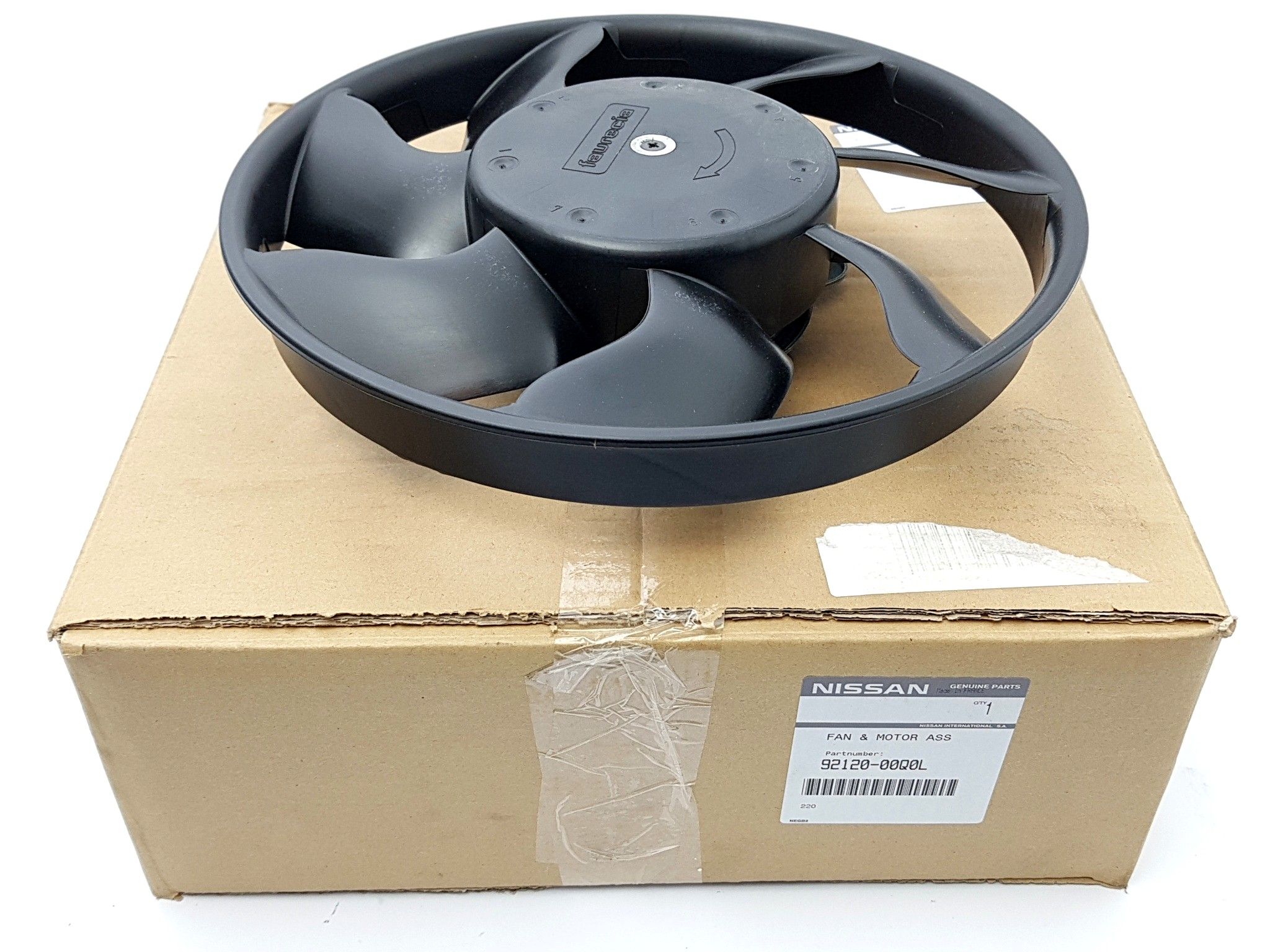 Radiaatori Ventilaator Originaal Primastar Trafic II Vivaro 280mm 9212000Q0L main product photo