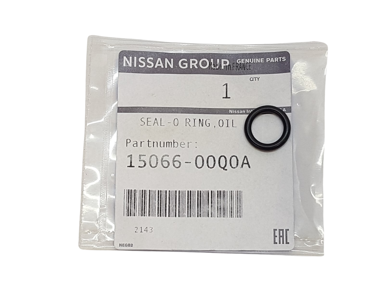 Tihend, tihendusrõngas Renault Nissan 1506600Q0A 7703065323 Originaal main product photo