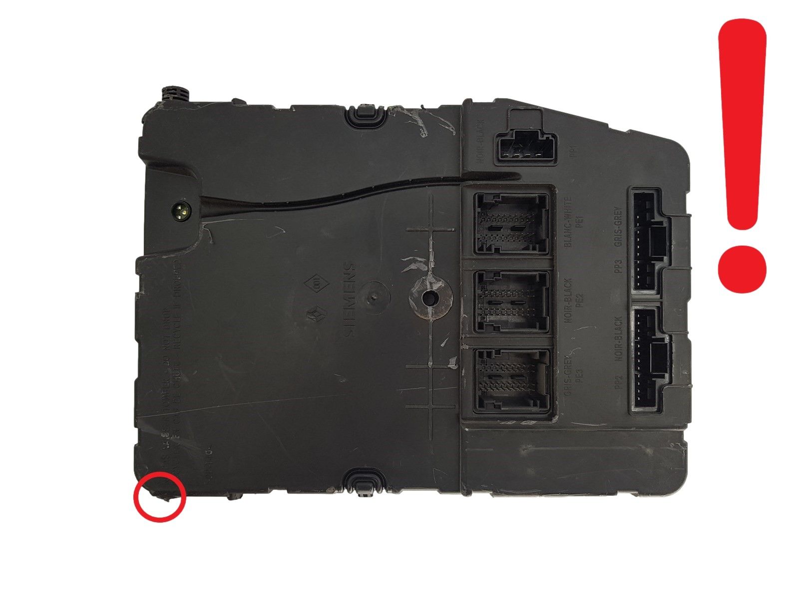 Juhtplokk UCH X84 N2 8200309690 S118400220D Renault Siemens 1361 main product photo