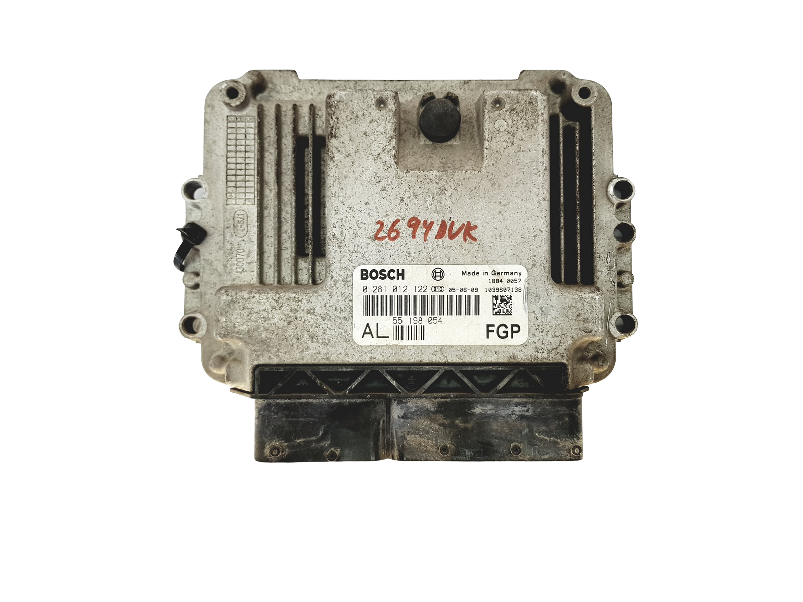 Juhtplokk 55198054 AL 0281012122 Opel Bosch 23976 main product photo