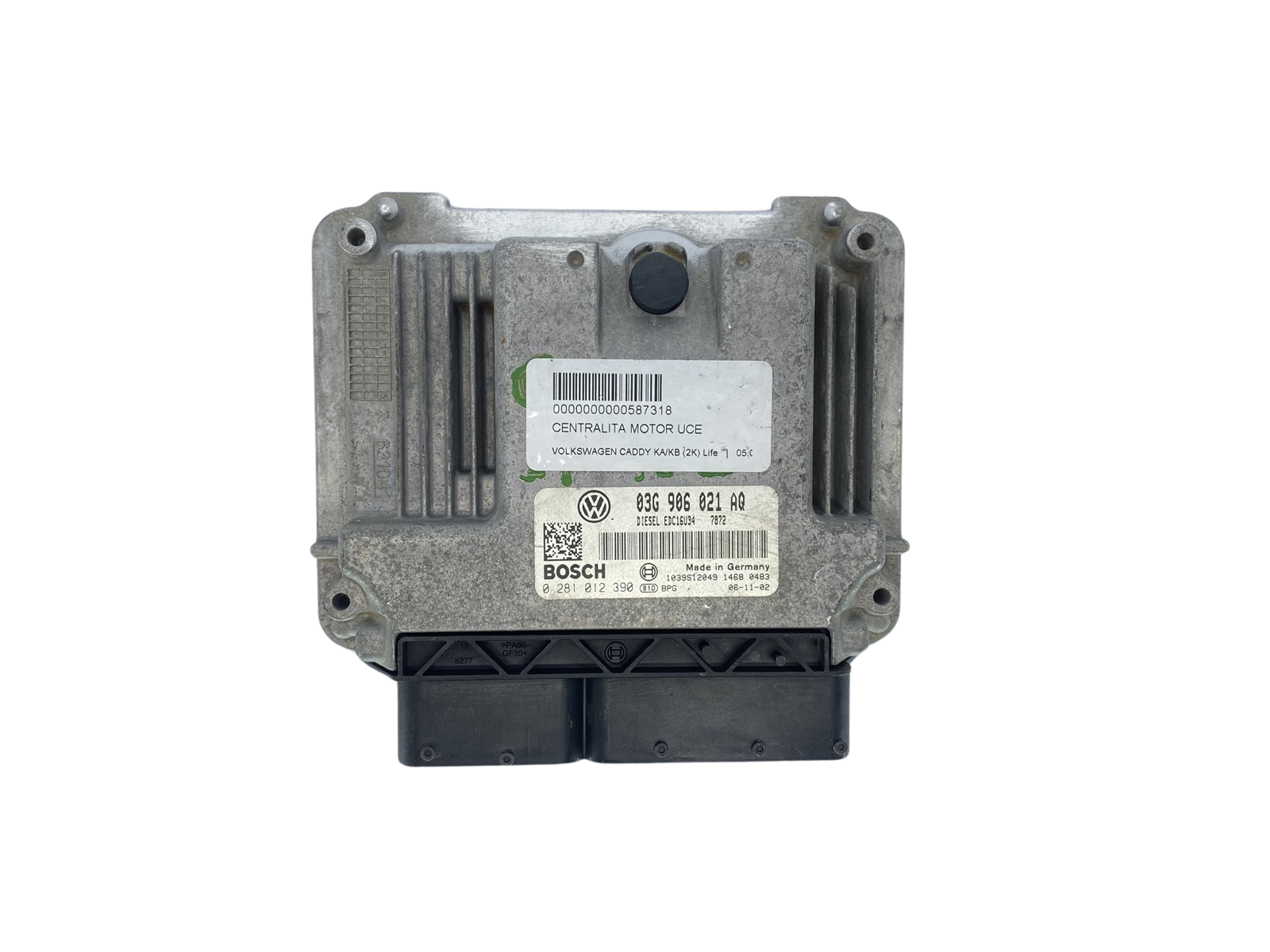 Juhtplokk 03G906021AQ 0281012390 VW Bosch 62478 main product photo