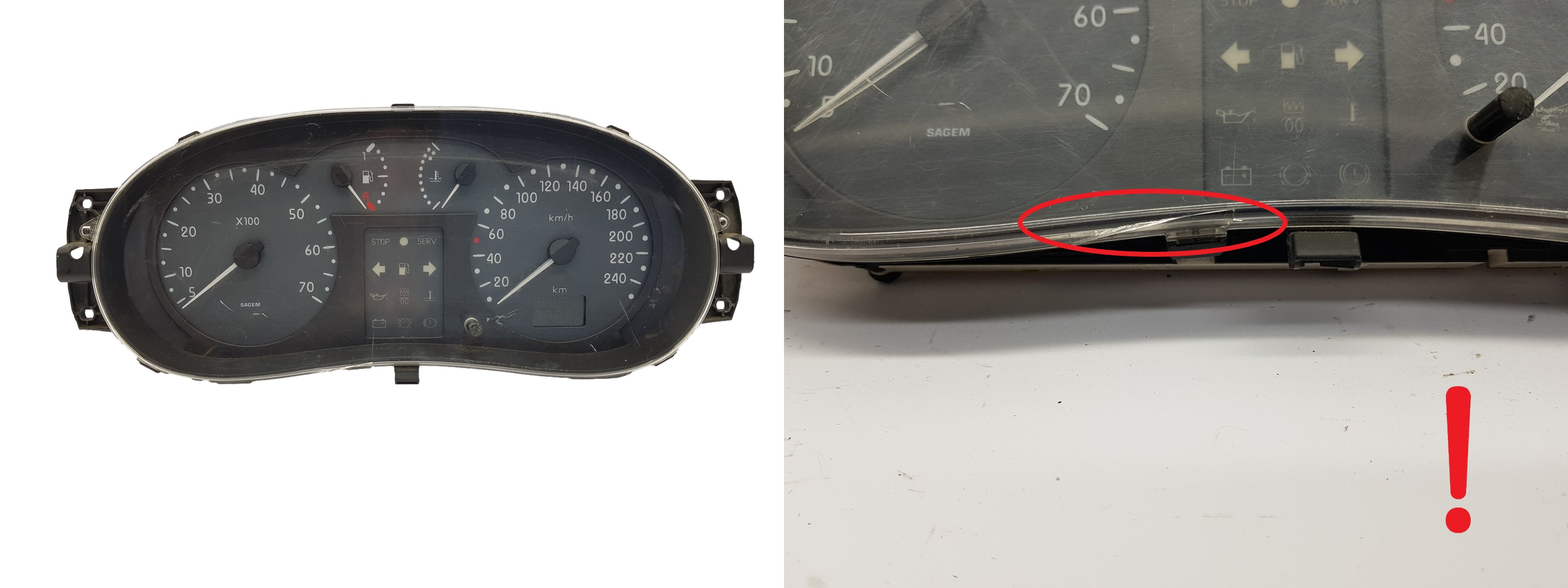 Spidomeeter Renault Clio 2 7700428508 2937 main product photo