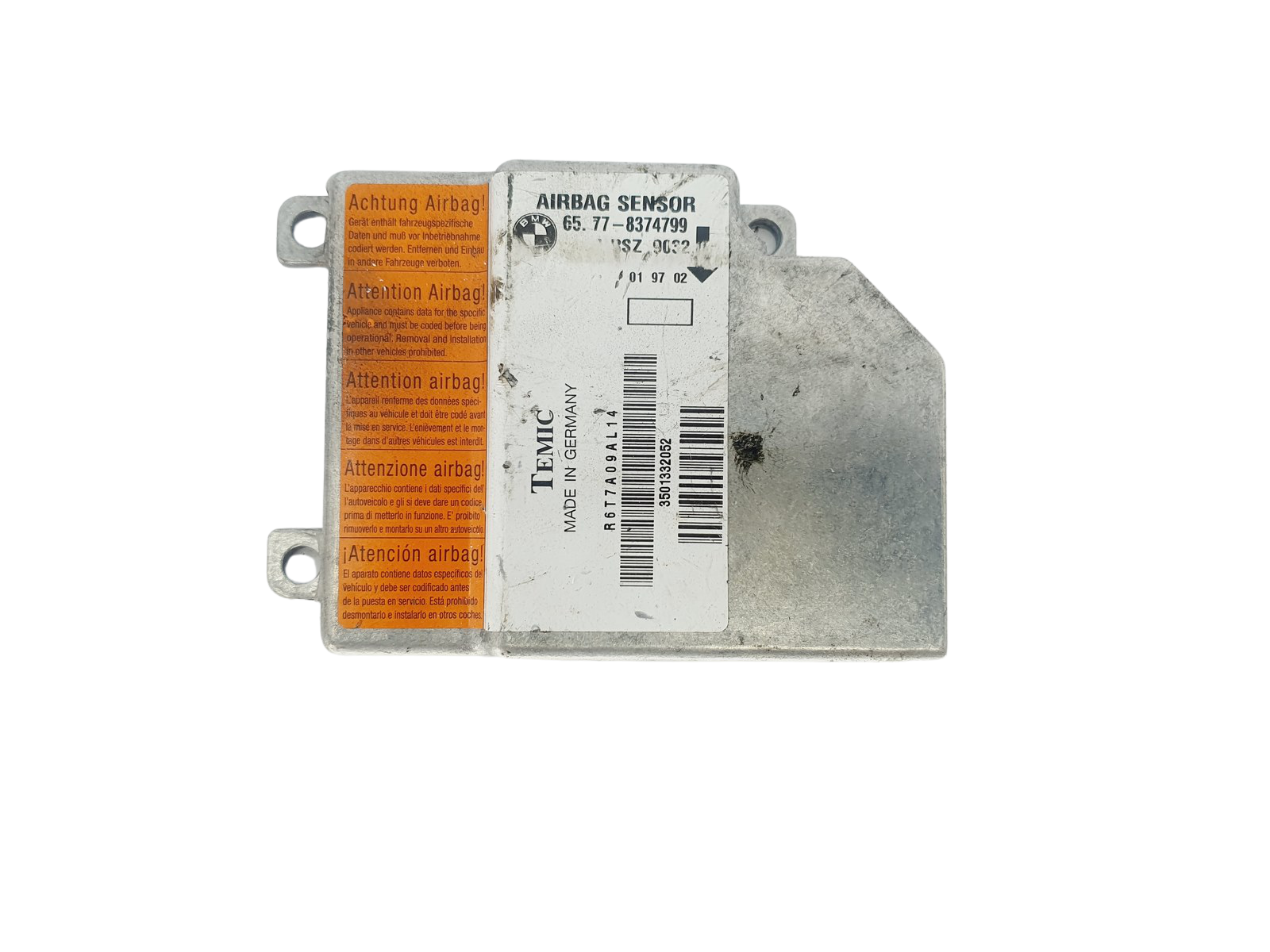 Juhtploki moodul 65.77-8374799 MRSZ 9032 BMW Temic 38272 main product photo