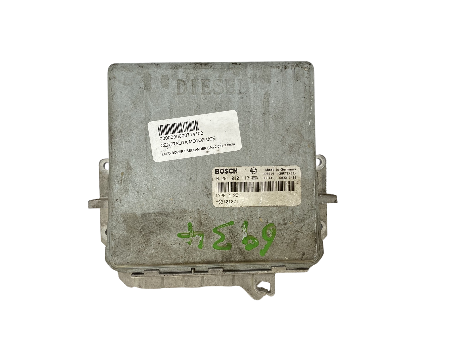 Juhtplokk 0281010113 MSB101071 Land Rover Bosch 59805 main product photo