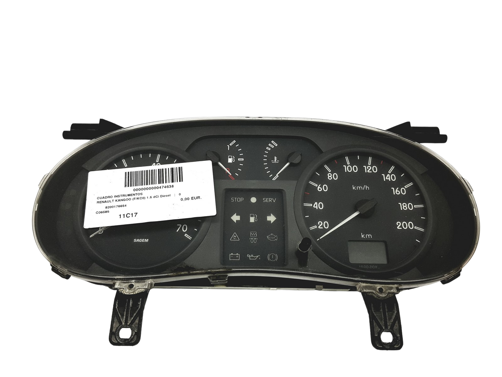Tahhomeeter Renault Kangoo 1 8200176654 B 48333 main product photo