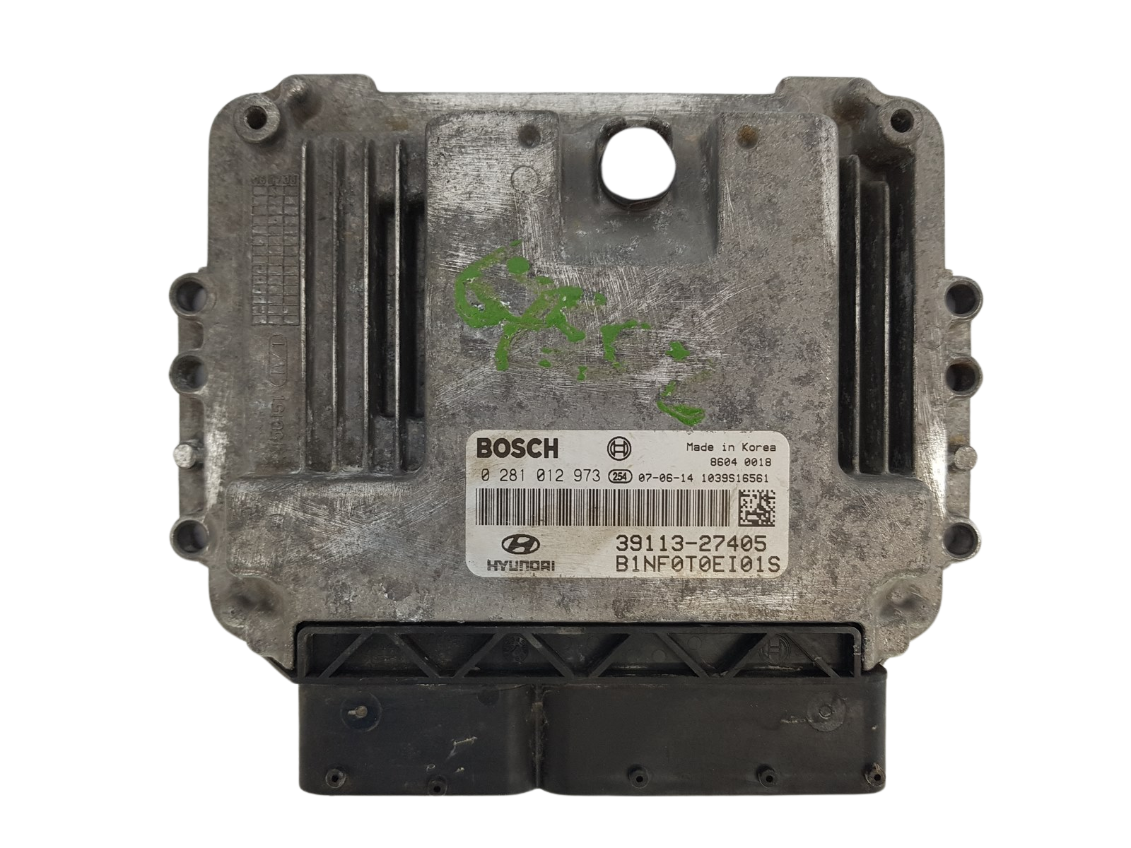 Juhtplokk 0281012973 39113-27405 B1NF0T0EI01S Hyundai Bosch 2952 main product photo